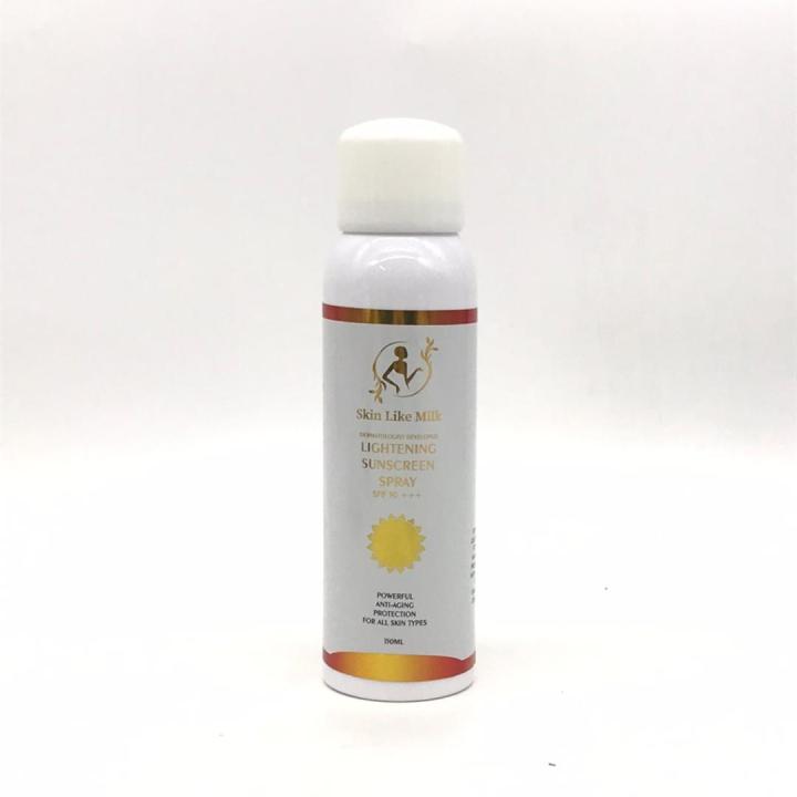 Lightening sunscreen spray SPF 50